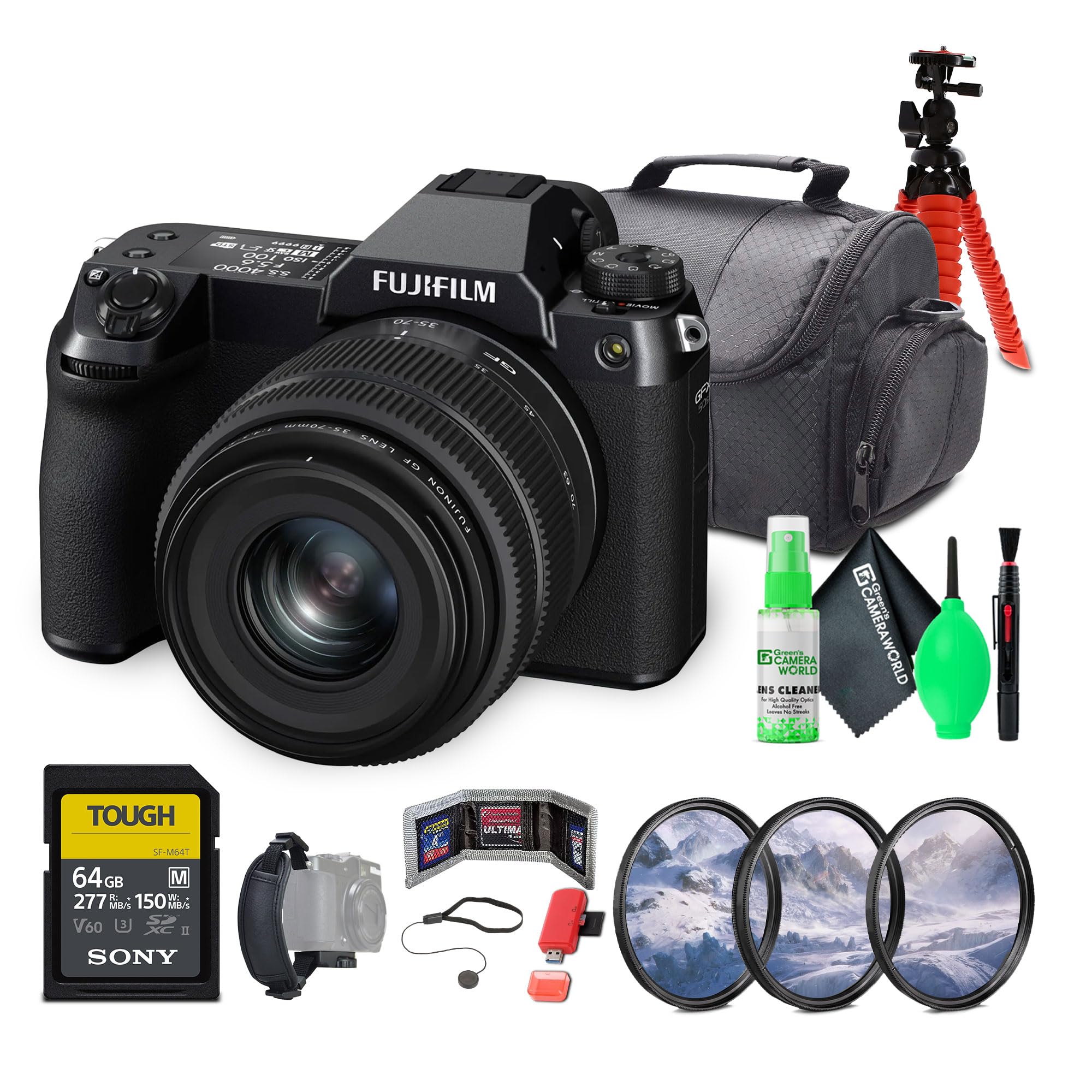 Amazon.com : FUJIFILM GFX 50S II Medium Format Mirrorless